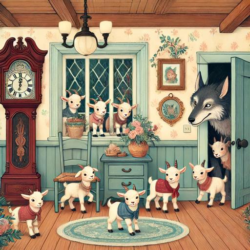 Vargen och de sju små killingarna